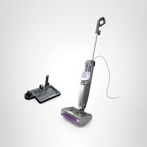 Shark Steam Pickup Lightweight 3-in-1 Steam Mop Cleaner Picks Up Debris, Deep Scrubs & Steam Sanitizes - All At Once for Home with Sealed Hard Floors like Hardwood, Tile & Laminate, SD201 10