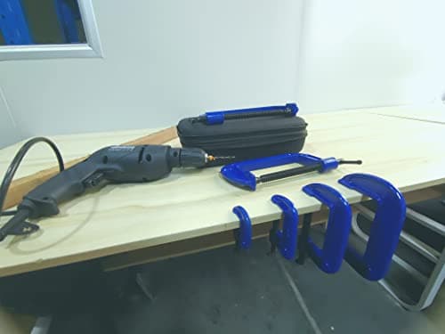 SunXuan 6 Piece C Clamps Set. 123456-Inch,C Clamp, C Clamps Heavy Duty (1inch 2inch 3inch 4inch 5inch 6inch) 5