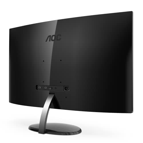 AOC CU32V3 32" Super-Curved 4K UHD monitor, 1500R Curved VA, 4ms, 121% sRGB Coverage / 90% DCI-P3, HDMI 2.0/DisplayPort, VESA, Black 7
