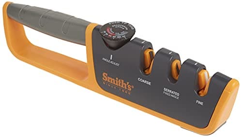 Smiths Adjustable Manual Knife Sharpener Gray/Yellow S-50264 5