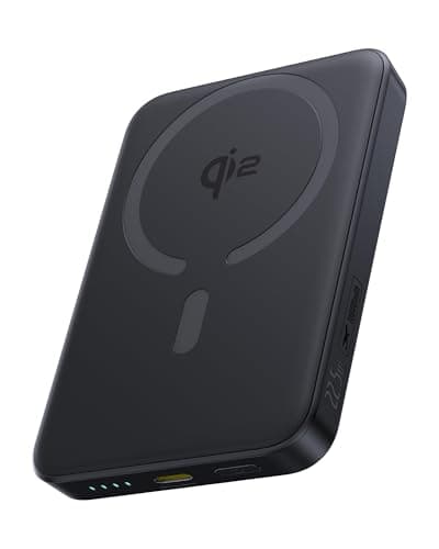 Baseus for MagSafe Portable Charger, Qi2 Certified 15W Wireless Magnetic Power Bank 10000mAh with USB-C Cable 22.5W PD Charging, Battery Pack Compatible with iPhone 17/16/15/14/13 Pro/Pro Max Series