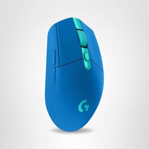Logitech G305 Lightspeed Wireless Gaming Mouse, Hero Sensor, 12,000 DPI, Lightweight, 6 Programmable Buttons, 250h Battery, On-Board Memory, Compatible with PC, Mac - Blue 11