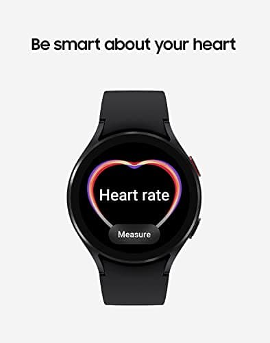 Samsung Galaxy Watch 4 40mm Bluetooth Smartwatch with ECG Heart Monitor, Tracker for Health, Fitness, Running, Sleep Tracking, GPS Fall Detection, US Version, SM-R860NZKAXAA, Black 5