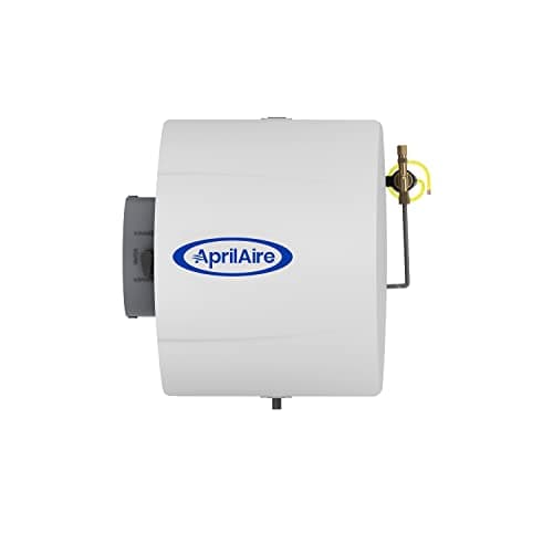 AprilAire 600M Whole-House Humidifier, Manual High Output Furnace Humidifier, Large Capacity Whole-House Humidifier for Homes up to 5,000 Sq. Ft., White 12