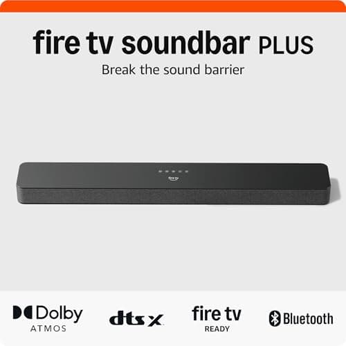 Amazon Fire TV Soundbar Plus (newest model) with built-in subwoofer, 3.1 channel, Dolby Atmos, clear dialogue 7