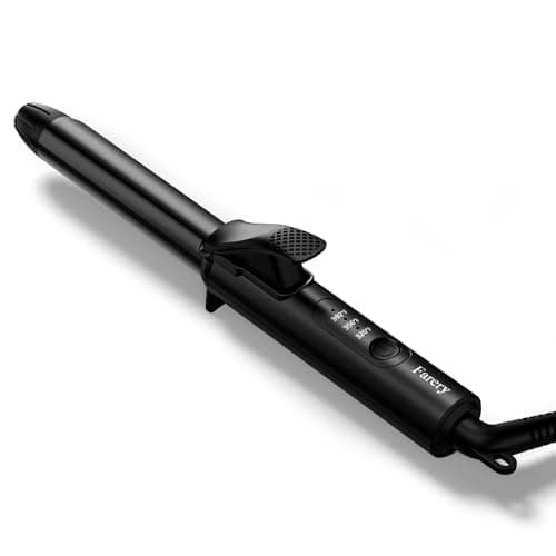 Dual Voltage Mini Curling Iron with 3/4 Inch Barrel, Keratin & Argan Oil Infused, Adjustable Temperature, and Travel Storage Bag 8