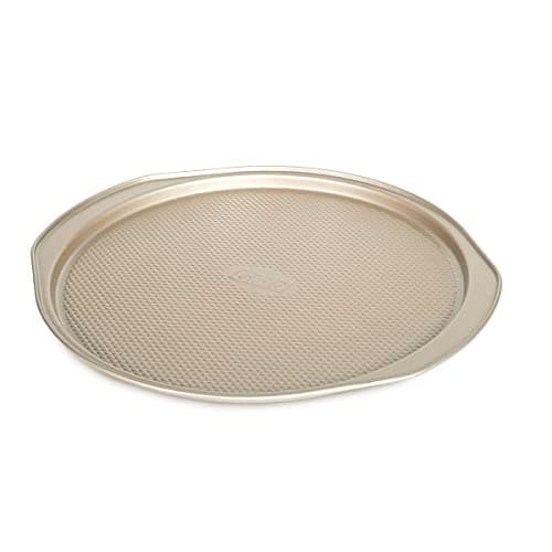 Glad Nonstick Large Pizza Pan for Oven | Round Baking Tray | Textured Cooking Sheet Crisper | Premium Bakeware Series for Home Kitchen 6