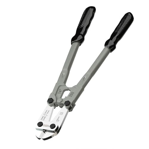 OTLOOMTBT Well-Made Industrial Grade 14 Inch Bolt Cutter, CR-V Steel Lightweight Bolt Cutters Wire Cutters, With Ergonomic Soft Grip for Cutting Fences, Chains Screws Locks Rivets and Small Padlocks
