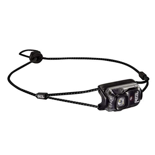 PETZL, Bindi Headlamp Black, Ultra-Compact Rechargeable headlamp Designed for Everyday Athletic Activities. 200 lumens