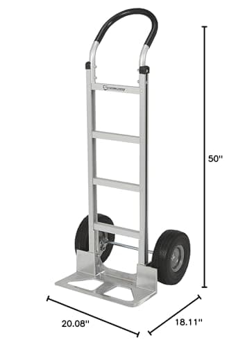 Strongway Aluminum Hand Truck - 600-Lb. Capacity 10