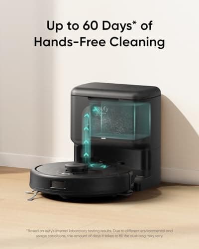 eufy Clean L50 SES with 60 Day Self-Empty Station, Multi-Floor Cleaning, Customizable Mapping,Up to 60 Days Hands-Free Cleaning 7