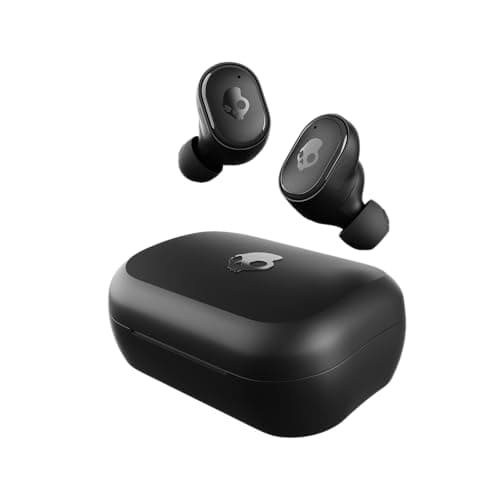 Skullcandy Grind Wireless Earbuds, Bluetooth Headphones, Up to 40 Hours Battery, Noise Isolating Fit, Microphone for iPhone Android, Customizable via Skull-iQ App - True Black 6