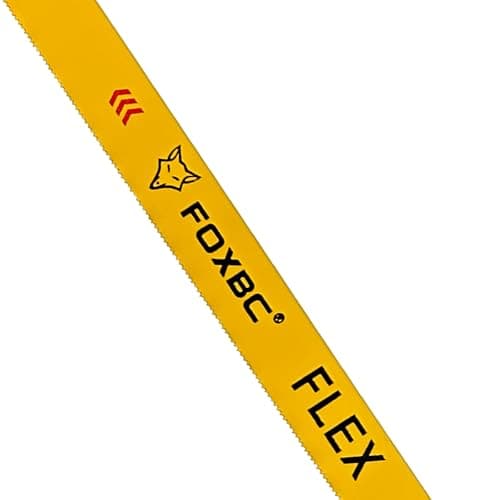 FOXBC Hacksaw Replacement Blade 12 inch 24 TPI, High Speed Hack Saw Blade Carbon Strength Steel, 10-Pack 5