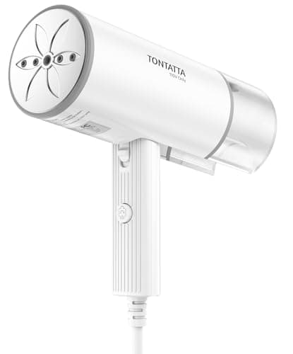 TONTATTA Travel Steamer for Clothes Mini - Small Foldable Handheld Garment Steamer - Personal Compact Size Clothing Portable Steamer for Traveling - Travel Steam Iron Mini