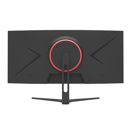 CRUA 30Inch Ultrawide Curved Monitor, 21:9 FHD(2560x1080P) VA Computer Monitor, 120% sRGB 100HZ 1500R PC Monitors Support FreeSync, Wall-Mounted, with HDMI/DP Display Port-Black 7