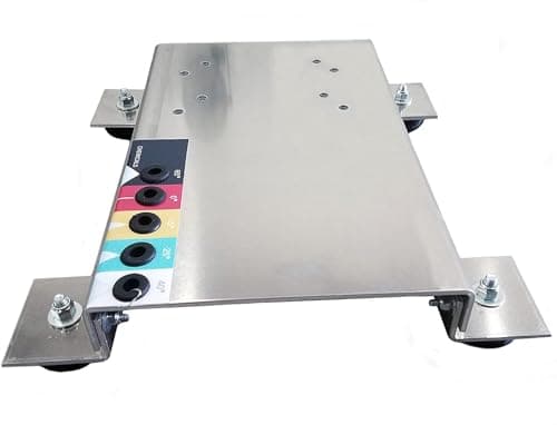 Ultimate Washer Pressure Washer Skid Plate Frame with Rubber Feet (Aluminum)
