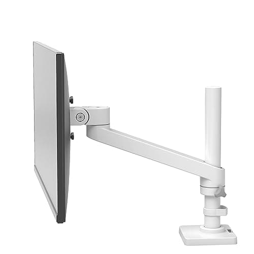Ergotron – NX Single Monitor Arm, VESA Desk Mount – for Monitors Up to 34 Inches, 0 to 18 lbs – White 8