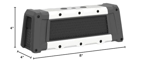 Fugoo Tough 2.0 - Portable Bluetooth Speaker Waterproof Outdoor / Indoor Use 360 Degree Sound - Wireless Stereo Pairing, Rich Loud Sound & Deep Bass, Speakerphone, for Home, Camping, Tailgate, Travel 7