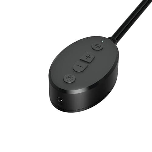 Amazon Basics Bluetooth Computer Speakers with USB 3.0, LED Blue Lighting, Volume Control, USB Powered, Set of 2 5