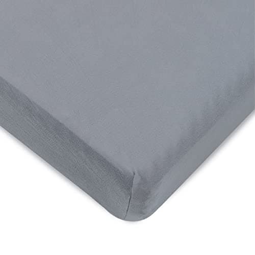 Fitted Sheet for The Milliard Trifold Mattress, Super Soft and Cozy Washable Grey Sheet (Queen, 4")