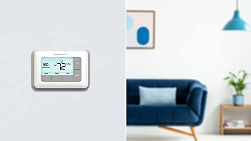 Honeywell Home RTH7560E 7-Day Flexible Programmable Thermostat-Extra-Large Backlit Display, White 7