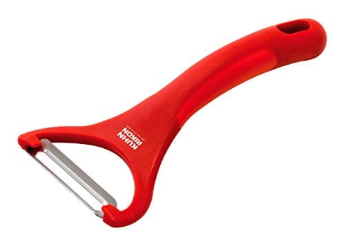 Kuhn Rikon Serrated Piranha “Y” Peeler 6.25” Red