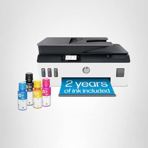 HP Smart Tank Plus 651 Wireless All-in-One Printer, Ink Tank Printer-for-Home Use, 2 Years of Ink Included Auto Document Feeder, Mobile Print, Scan, Copy, Fax, an EcoTank Alternative (7XV38A) 18