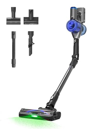 Tineco Pure ONE S70 Cordless Vacuum Cleaner, 200AW Powerful Suction, Up to 95min Runtime, Zero Tangle Brush,180° Foldable Tube, Stick Vacuum Cleaner for Pet Hair, Carpet & Hard Floor (Gray)