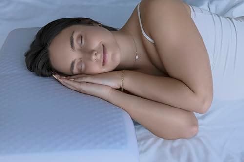 Cool Gel Cooling Pillow for Sleeping, Standard Size Cooling Memory Foam Pillow for Hot Sleepers, Reversible Ergonomic Design, Pressure Relief, Spine Alignment, Side, Back Contouring Support 9