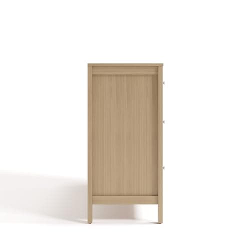 Storkcraft Horizon 6 Drawer Dresser (Driftwood) – GREENGUARD Gold Certified Dresser for Nursery & Kids’ Room, Modern Storage with Interlocking Drawer System 13