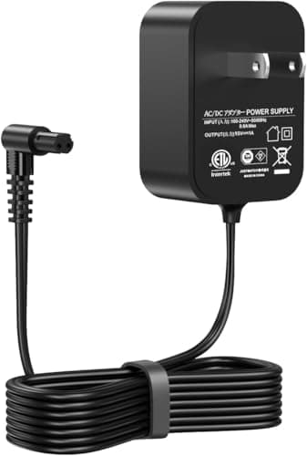 15V Charger Compatible with Black and Decker 90627870 S003AQU1500015 Dusbuster Hand Vacuum，Power Cord for Black Decker Hand Vacuum HHVI315JO42 HFVB315J22 HHVI320JR02 HFVB320J27