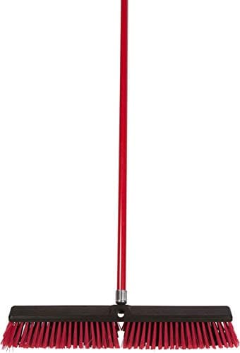 Tidy Tools Large 24'' Multi-Surface Push Broom with Alloy Handle 6