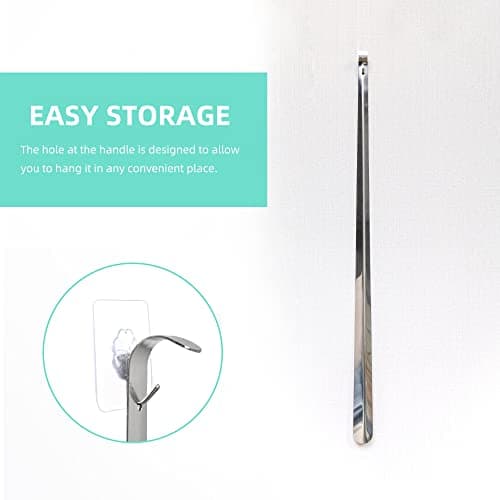 31.5" Long Shoe Horn, Shoe Horn Long Handle for Seniors, Metal Shoe Horn, for Men and Women, Extra long Shoes Horn, Long Handled Shoe Horn for Boots and Shoes 5