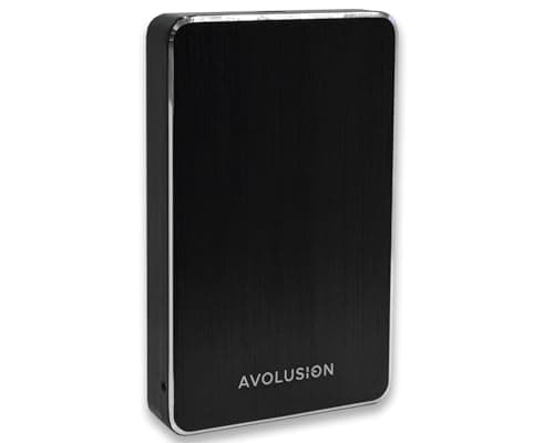 Avolusion M2 1TB USB 3.0 Portable External Gaming Hard Drive (for PS4 / PS5 Game Console or Windows Laptop/PC)