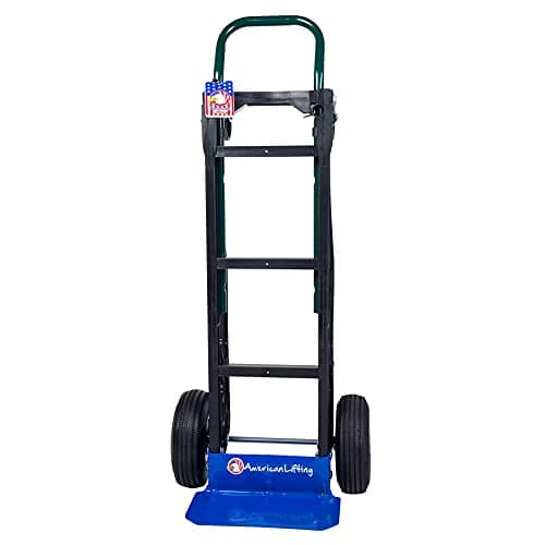 American Lifting 700 lb Capacity Ultra Lightweight Super Strong Nylon Convertible Hand Truck & Dolly 6