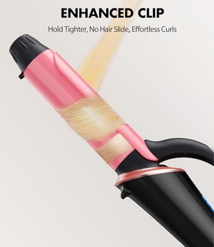 CIVEYA Mini Curling Iron with 5 Heat Settings, 1 Inch Curler for Short Hair - Dual Voltage, Argan Oil Infused 6