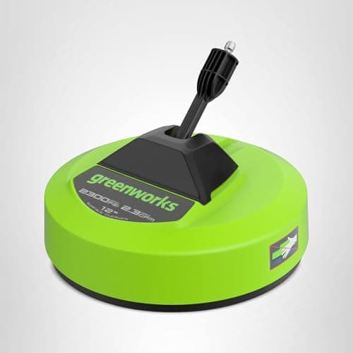 Greenworks 12" (in.) Surface Cleaner Pressure Washer Attachment 8