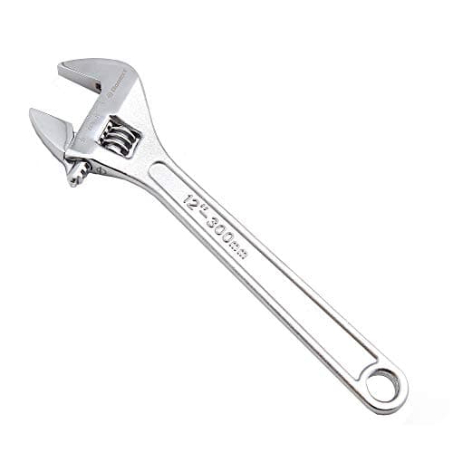 Donext 12 Inch Adjustable Wrench Professional Hand Tool CR-V Steel Crescent Wrench