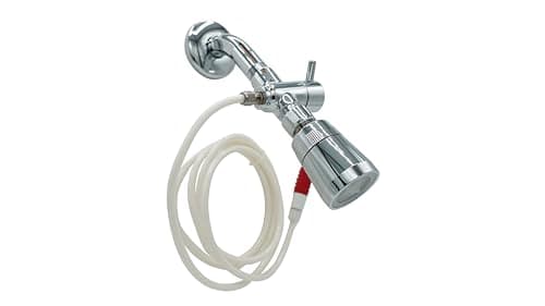 Oral Breeze ShowerBreeze | Oral Irrigator & Water Pick Teeth Cleaner for Braces, Gums, Implants | Shower-Powered, No Batteries, No Mess | Adjustable Pressure & Unlimited Warm Water