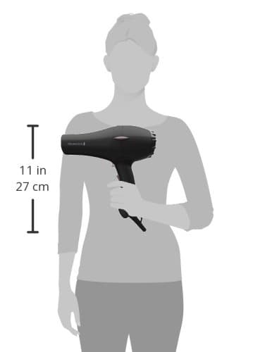 Remington Pro Pearl Ceramic Hair Dryer 1875W Fast Drying, Professional AC Motor, 3 Heat + 2 Speed Settings, Cool Shot, Diffuser & Concentrator Included 10
