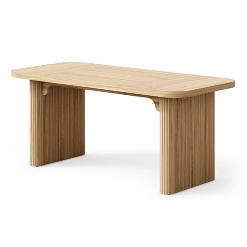 LITTLE TREE 62-Inch Home Office Computer Desk, Large Writing Desk with Textured Double Base, 5 ft Conference Meeting Seminar Table for Office 8