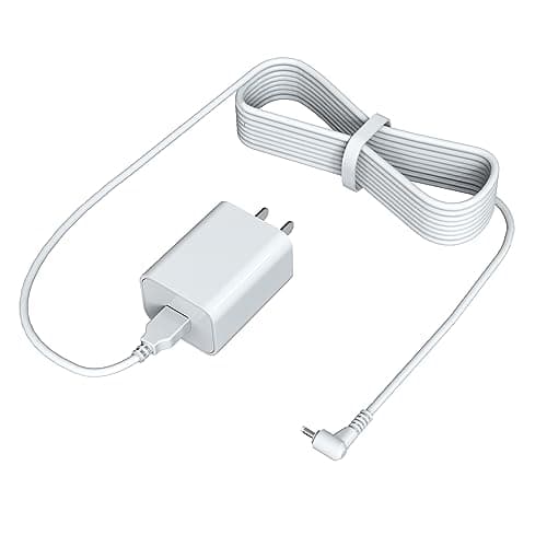 ADRICY for Babysense Monitor Charger Compatible with Babysense Video Baby Monitor V24R V43, 4.9FT for Babysense Monitor Power Cord (Not Fit Micro USB Port)
