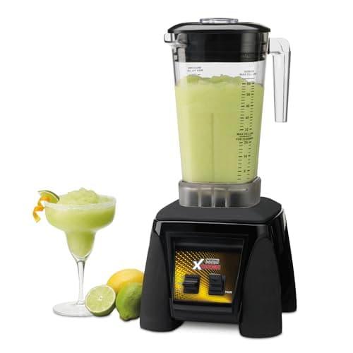 Waring Commercial MX1000XTX 3.5 HP Blender with Paddle Switches, Pulse Feature and a 64 oz. BPA Free Copolyester Container, 120V, 5-15 Phase Plug, Black 8