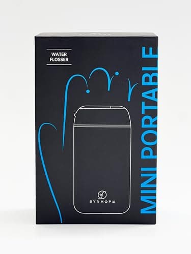 Water Flosser [ Mini Cordless Portable ] Oral Irrigator Water Teeth Cleaner Pick, Telescopic Water Tank, 3 Modes & IPX7 Waterproof, Home & Travel Water Floss for Teeth, Braces Bridges Care (White) 7