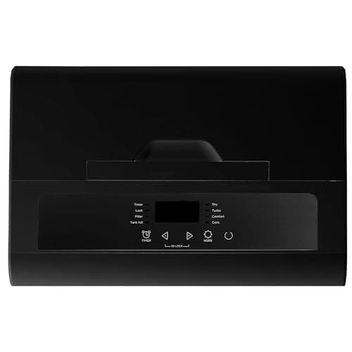 TCL 50 Pint Smart Dehumidifier with Pump, Black - W50D9P2-B 7