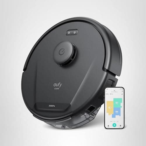 eufy Certified Like-New L60 Robot Vacuum, Ultra Strong 5,000 Pa Suction, iPath Laser Navigation, for Deep Floor Cleaning, Ideal for Hair, Hard Floors (Renewed) 8
