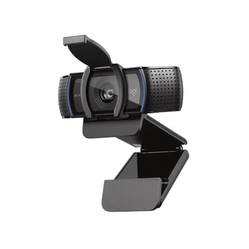 Logitech Webcam HD Pro C920S 1080p USB, 960-001252 (1080p USB Include Cover to Lens)