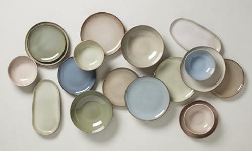 Oneida 897209 Organic Shades 2-Piece Serving Set, Oatmeal 13