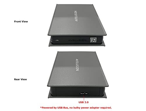 Avolusion Mini Pro-5X USB 3.0 Portable External Gaming Hard Drive - Grey (for PS5, Pre-Formatted) - 2 Year Warranty (500GB) (Renewed) 6