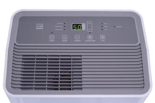 Hisense 50 Pint 3-Speeds Dehumidifier, 3 Modes – Auto, Continuous, Manual, 115v, LED Display, Noise Level 46 dB, 24-hour on/off timer, Up to 4500 sq. ft. - DH7021K1W (Renewed) 6
